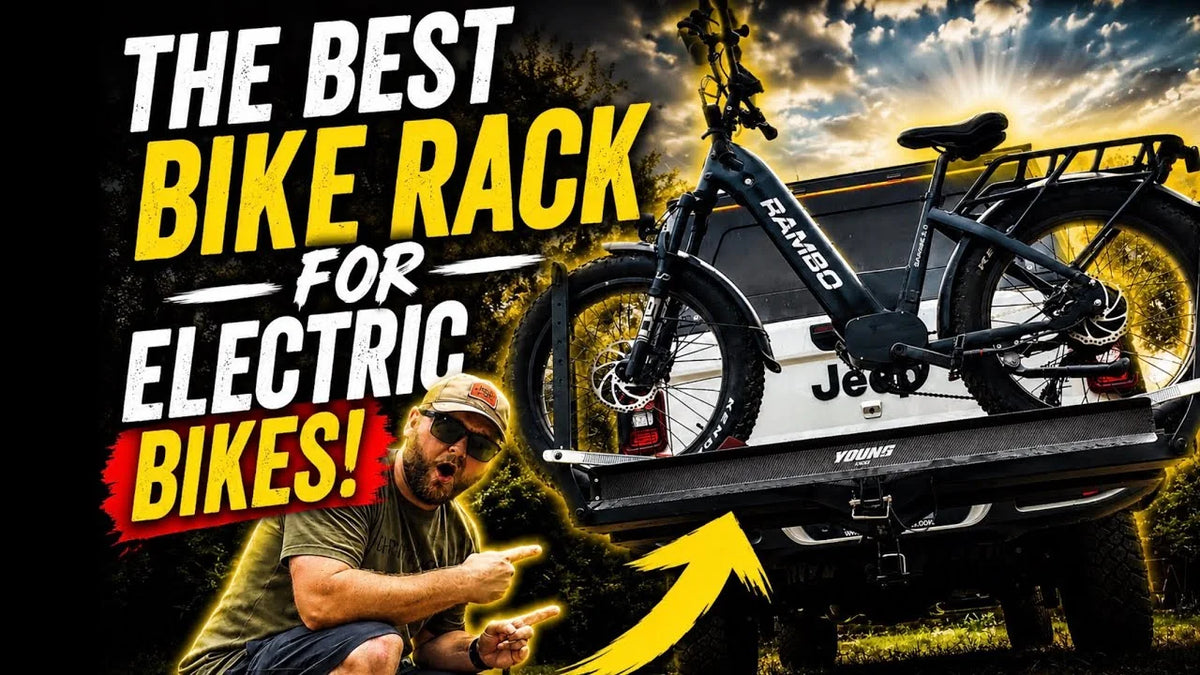 The BEST Bike Rack For Electric Bikes!