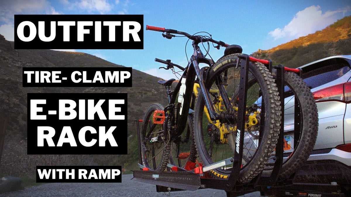 The coolest and safest bike rack for my heavy bikes